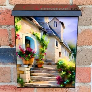 Beautiful Rustic Villa Colonial Mailbox Cover