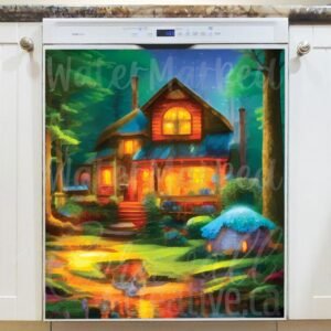 Morning at the Cottage Magnetic Dishwasher Door Cover