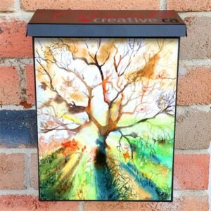 Colors of the Autumn #6 Colonial Mailbox Cover