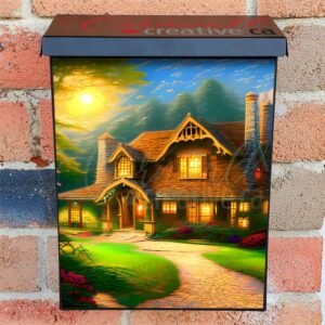 Beautiful Old Farmhouse Colonial Mailbox Cover