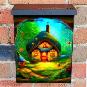 Little Elf Houses Colonial Mailbox Cover