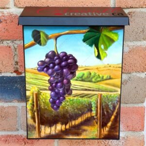 Vineyard in the Summer Colonial Mailbox Cover