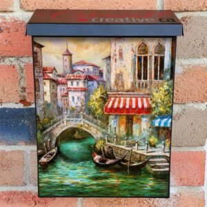 Street of Venice, Italy Colonial Mailbox Cover