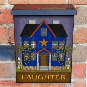 Prim Saltbox House #3 Colonial Mailbox Cover