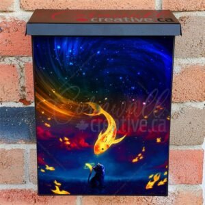 Dream of the Kitten Colonial Mailbox Cover