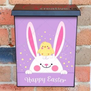 Pretty Easter Eggs Colonial Mailbox Cover