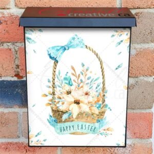 Pretty Easter Decorations Colonial Mailbox Cover