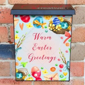 Easter Bed and Breakfast #2 Colonial Mailbox Cover