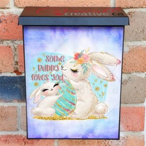 Some Bunny Loves You Colonial Mailbox Cover