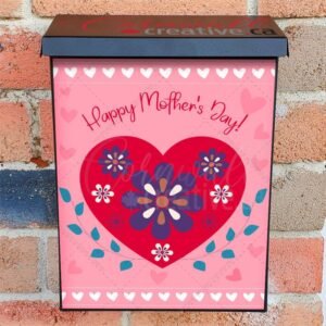 Mother's Day Folklore Heart Colonial Mailbox Cover