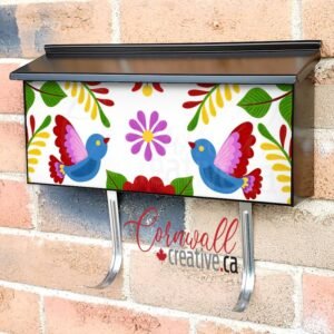 Hungarian Folk Pattern #2 Wall-mounted Townhouse Mailbox Cover