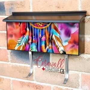 Colorful Dreamcatcher #6 Wall-mounted Townhouse Mailbox Cover