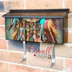 Colorful Dreamcatcher #7 Wall-mounted Townhouse Mailbox Cover