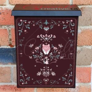 Fox Folklore Design Colonial Mailbox Cover