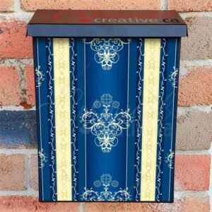 Pretty ornament Folk Design Colonial Mailbox Cover