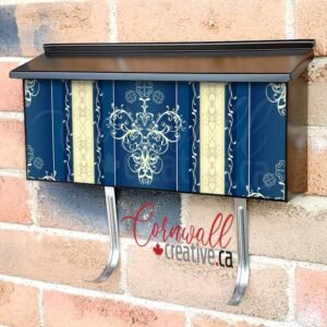 Pretty ornament Folk Design Wall-mounted Townhouse Mailbox Cover