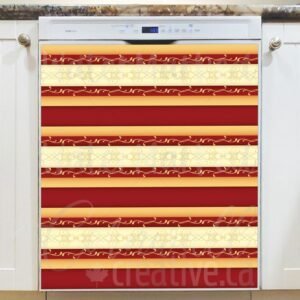 Elegant Traditional Design Magnetic Dishwasher Door Cover