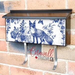 Folklore Fairytale Forest Fox Wall-mounted Townhouse Mailbox Cover