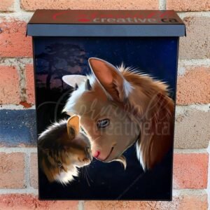 The Best Farmhouse Friends Colonial Mailbox Cover