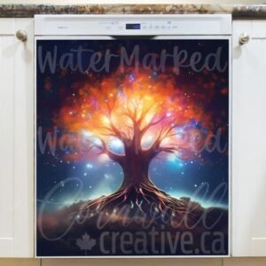 Beautiful Tree of Life Magnetic Dishwasher Door Cover