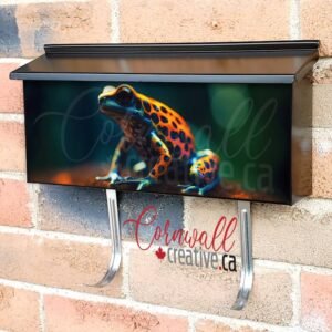 Exotic Poisonous Animal Frog From Tropical Amazon Rain Forest Wall-mounted Townhouse Mailbox Cover