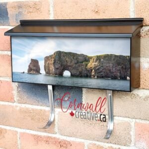 Perce Rock In Canada Wall-mounted Townhouse Mailbox Cover