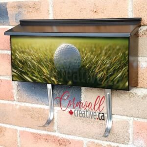 Golf Ball Game Sport Nature Wall-mounted Townhouse Mailbox Cover