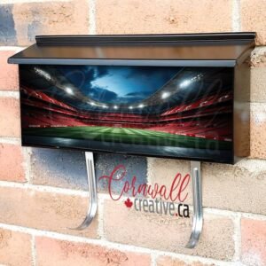 High Angle Stadium Wall-mounted Townhouse Mailbox Cover