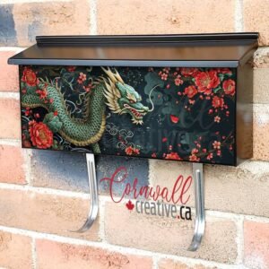 Year Of The Dragon Chinese New Year Wall-mounted Townhouse Mailbox Cover
