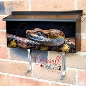 Python Close Up Wall-mounted Townhouse Mailbox Cover