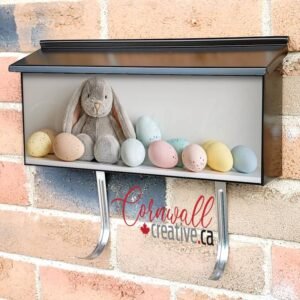 Adorable Stuffed Rabbit Wall-mounted Townhouse Mailbox Cover