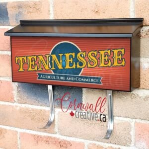 US States Tennessee Wall-mounted Townhouse Mailbox Cover