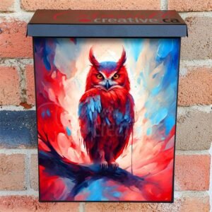 Gorgeous Fantasy Owl Colonial Mailbox Cover