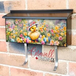 Little Easter Chick Wall-mounted Townhouse Mailbox Cover