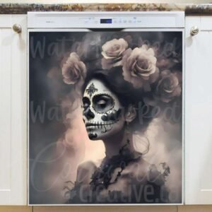 La Calavera Catrina Magnetic Dishwasher Door Cover