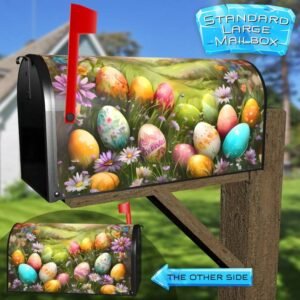 Easter Wonderland Rural Farm Mailbox Cover