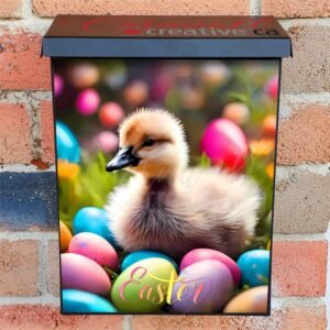 Easter Goose Baby Colonial Mailbox Cover