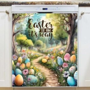 Easter is on It’s Way Magnetic Dishwasher Door Cover