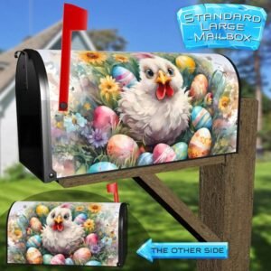 Little Easter Rooster Rural Farm Mailbox Cover