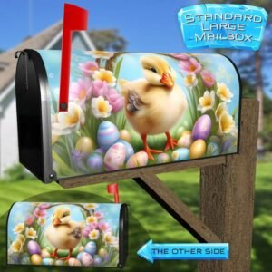 Lovely Easter Duck Rural Farm Mailbox Cover