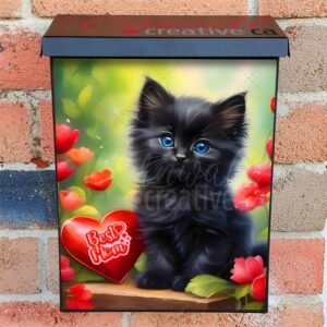 Mother’s Day Kitten Colonial Mailbox Cover