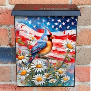 All American Cardinal Colonial Mailbox Cover
