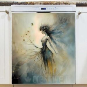 Abstract Fairy Dream Magnetic Dishwasher Door Cover