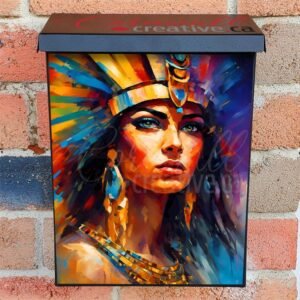 Gorgeous Native Girl Colonial Mailbox Cover