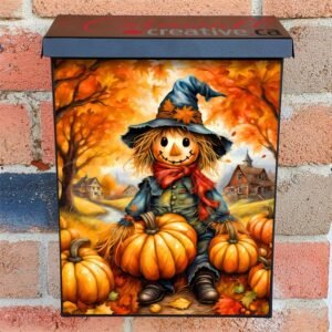 The Cutest Scarecrow Colonial Mailbox Cover