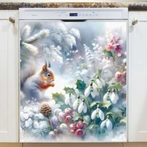 Early Spring in the Meadow Magnetic Dishwasher Door Cover