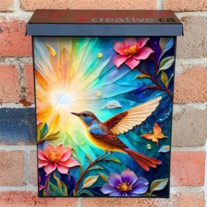 Summer Morning in the Meadow 2 Colonial Mailbox Cover