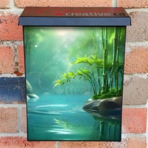 Peace and Calmness Colonial Mailbox Cover