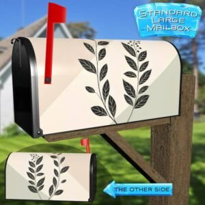 Mid Century Nature Zen Art Rural Farm Mailbox Cover