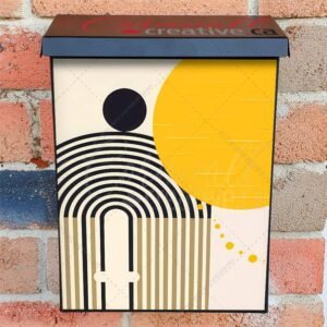 The Sun and The Moon Colonial Mailbox Cover